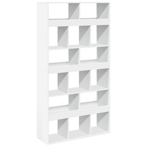 vidaXL Cloison de séparation blanc 100x33x187 5 cm bois d'ingénierie