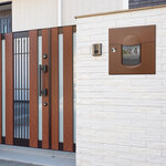 Boîte aux lettres 1 porte  soléa  rouille 0210 mat sablé