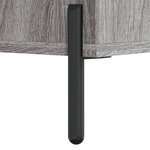 vidaXL Armoire à chaussures sonoma gris 60x35x105 cm bois d'ingénierie