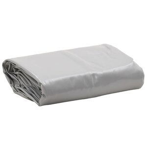 vidaXL Bâche gris 1x2 5 m 650 g/m²