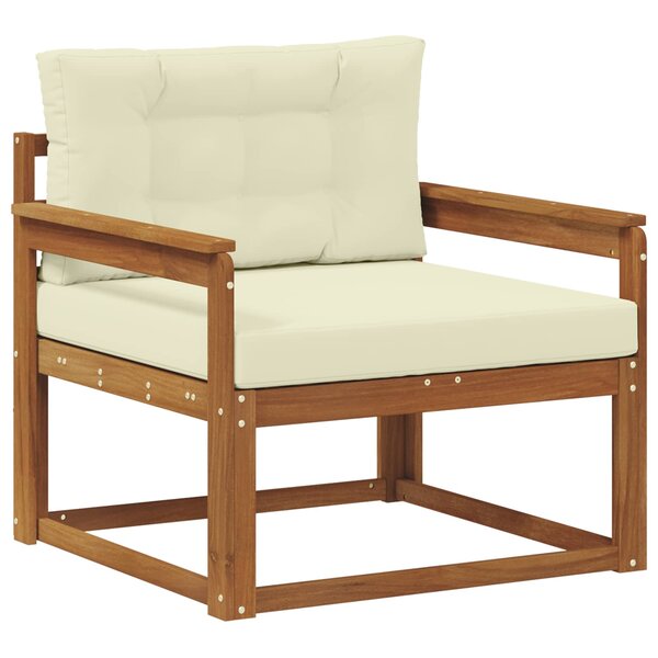 vidaXL Sofa de milieu extérieur Naturel