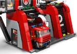 LEGO City - Caserne de Pompiers et Camion - 60414 : Aventure Épique pour Enfants