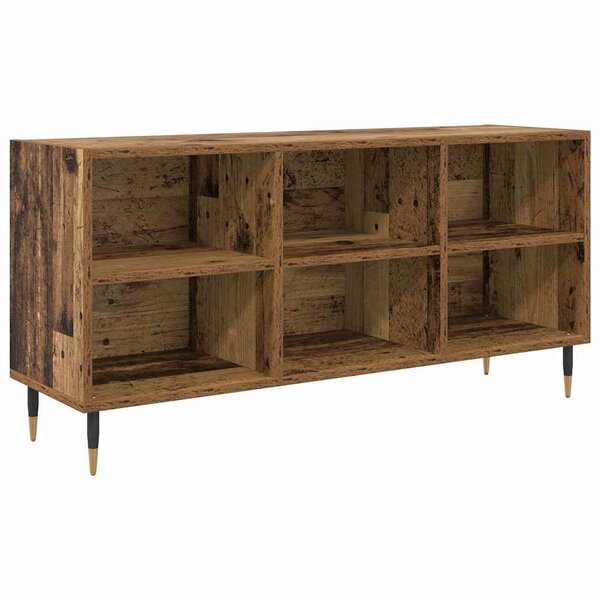 vidaXL Meuble TV Bois Ancien 103 5 x 30 x 50 cm Bois d'ingénierie