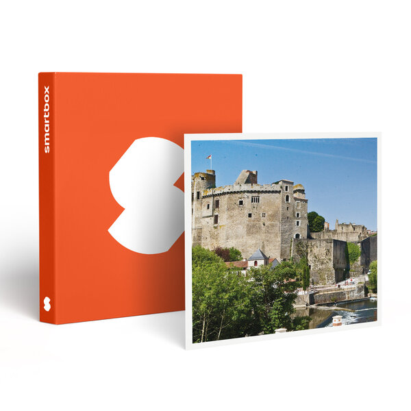 SMARTBOX - Coffret Cadeau Séjour romantique : 2 jours en hôtel 4* avec modelage dîner et accès au spa près de Nantes - Séjour