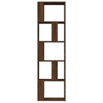 vidaXL Bibliothèque Chêne marron 45x24x160 cm Bois d'ingénierie