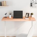 vidaXL Dessus de bureau 100x50x4 cm bois massif de hêtre