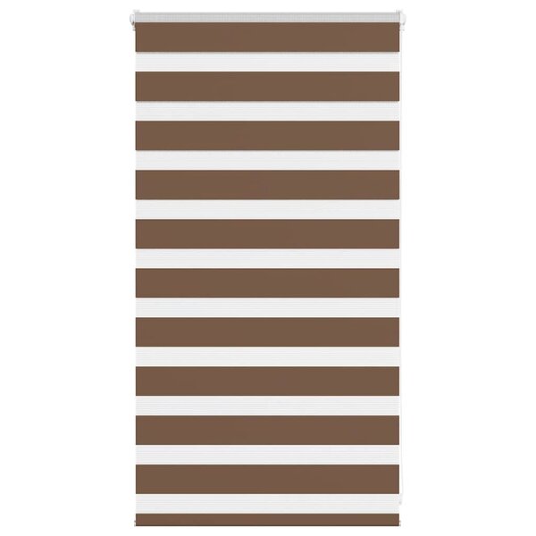 vidaXL Store zèbre marron 85x100 cm largeur du tissu 80 9 cm polyester