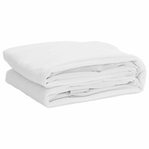 vidaXL Protège-matelas blanc 90x190 cm imperméable