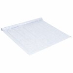 vidaXL Film pour fenêtre dépoli motif de bambou 90x500 cm PVC