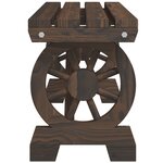 vidaXL Banc de jardin 115 cm bois de sapin massif