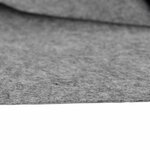 vidaXL Bâche de piscine gris clair Ø306 cm géotextile polyester