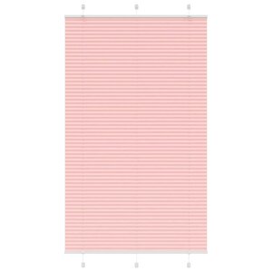 vidaXL Store plissé rose 115x200 cm largeur du tissu 114 4cm polyester