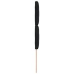 vidaXL Tête de lit en velours noir - 90 cm avec blocs de diamant
