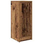 vidaXL Buffet vieux bois 29 5x34x76 cm bois d'ingénierie