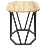 vidaXL Table basse Chêne Sonoma 80 x 40 x 40.5 cm