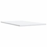 vidaXL Sommier à lattes de lit avec matelas Gris 120x200 cm Similicuir