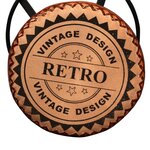 vidaXL Tabourets de bar lot de 2 cuir véritable