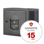 Boite aux lettres Soléa à encastrer 2 portes Gris anthracite REN 0206 MS