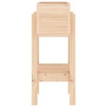 vidaXL Jardinière 62x30x69 cm bois massif de pin