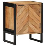 vidaXL Table de chevet Marron 40 x 30 x 50 cm