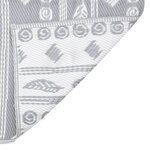 vidaXL Tapis d'extérieur Gris 140x200 cm PP