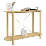vidaXL Table console 110x38x75 cm Bois d'ingénierie