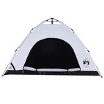 vidaXL Tente de camping 4 personnes tissu occultant libération rapide