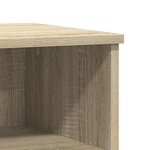 vidaXL Tables de chevet 2 Pièces chêne sonoma 40x35x50 cm bois ingénierie
