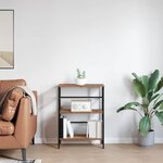 vidaXL Étagère Bois Ancien 60 x 29 5 x 81 cm Bois d'ingénierie
