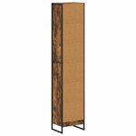 vidaXL Bibliothèque Chêne Fumé 80 x 30 x 155 cm Bois d'ingénierie