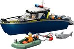 LEGO City 60456  La course-poursuite en bateau de police — 264 pièces  dès 6 ans