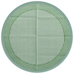 vidaXL Tapis d'extérieur vert Ø160 cm PP