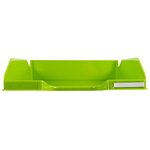 Corbeille À Courrier Combo Midi Iderama - Vert Anis Brillant - X 6 - Exacompta