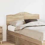 vidaXL Tête de lit Chêne Sonoma 135 cm Bois d'ingénierie
