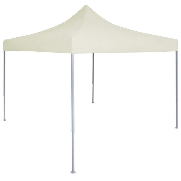vidaXL Tente de fête 200 x 200 x 315 cm Crème Tissu Oxford