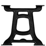 vidaXL Pied de table basse 2 Pièces Cadre en Y Fonte