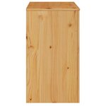 vidaXL Buffet Drammen Chêne 79 x 43 x 75 5 cm Bois de pin massif