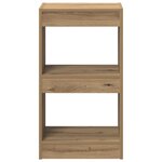 vidaXL Bibliothèque/Séparateur de pièce chêne artisanal 40x30x72 cm