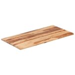 vidaXL Dessus de table bois massif d'acacia 25-27 mm 60x100 cm