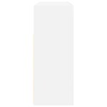 vidaXL Buffet Blanc 116 x 30 x 75 cm Bois d'ingénierie