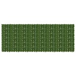 vidaXL Écran de balcon avec feuilles Vert 400 x 150 cm