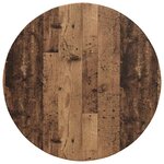 vidaXL Plateau de table Bois ancien 80 x 80 x 1.5 cm Bois d'ingénierie
