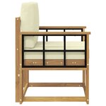 vidaXL 2 Pièce Ensemble de canapés d'extérieur Polyester