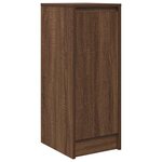 vidaXL Buffet chêne marron 29 5x34x76 cm bois d'ingénierie