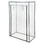 FLO Serre 100x50x150 cm transparent et vert