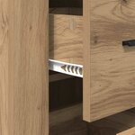 vidaXL Buffet Chêne artisanal 40 x 33 x 70 cm Bois d'ingénierie