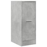 vidaXL Armoire d'apothicaire gris béton 30x41x77 5cm bois d'ingénierie