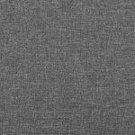 vidaXL Chaise de relaxation Gris clair Tissu
