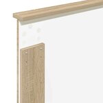 vidaXL Tête de lit Chêne Sonoma 90 cm Bois d'ingénierie