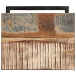 vidaXL Tables d'appoint 2 Pièces 31 5x24 5x64 5 cm Bois de récupération